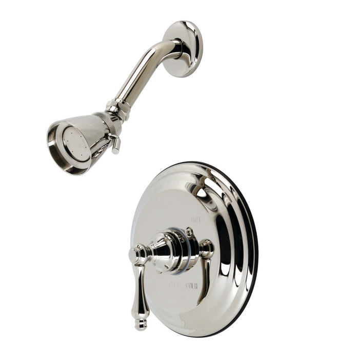 Kingston Brass KB3636ALSO Restoration Single-Handle Pressure Balanced Shower Faucet, Polished Nickel