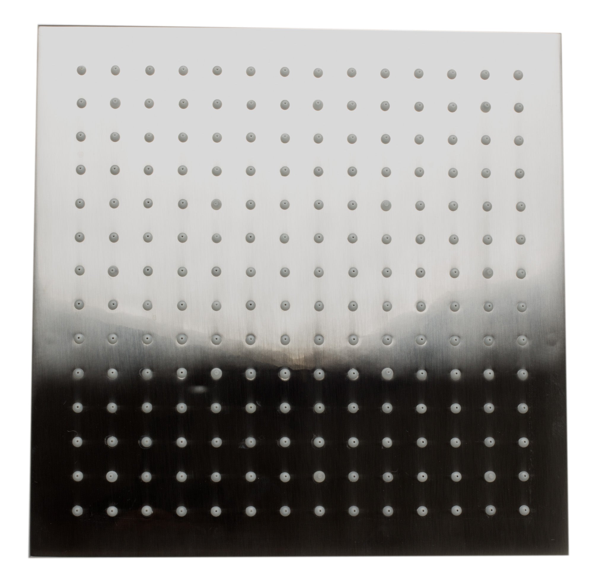 ALFI LED12S-BN Brushed Nickel 12" Square Multi Color LED Rain Shower Head