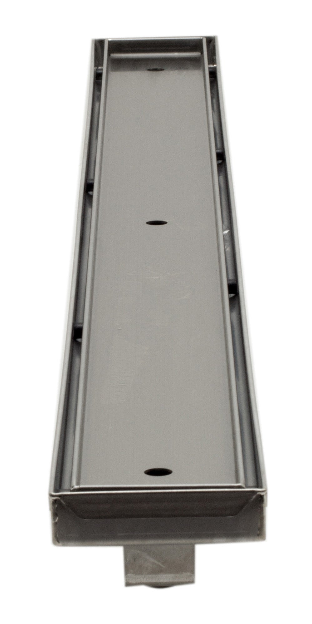 ALFI ABLD36A 36" Modern Stainless Steel Linear Shower Drain  w/o Cover