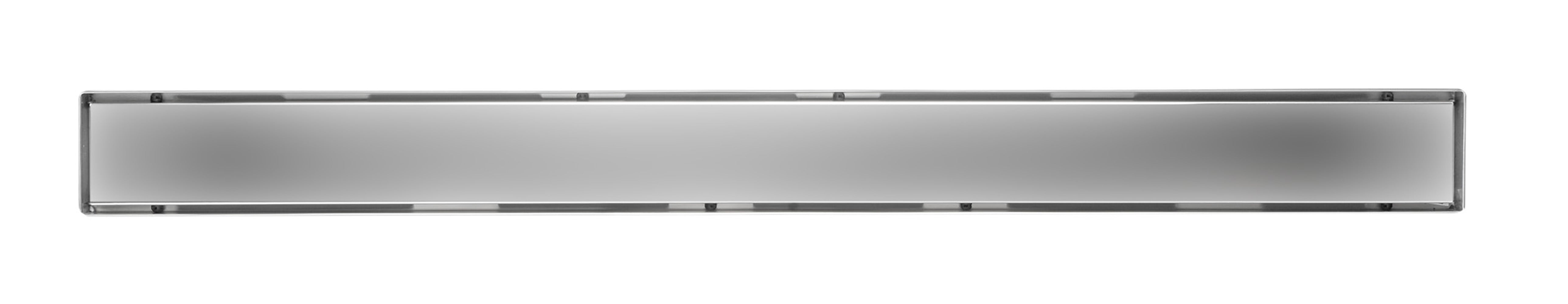 ALFI ABLD32B-PSS 32" Modern Polished Stainless Steel Linear Shower Drain with Solid Cover