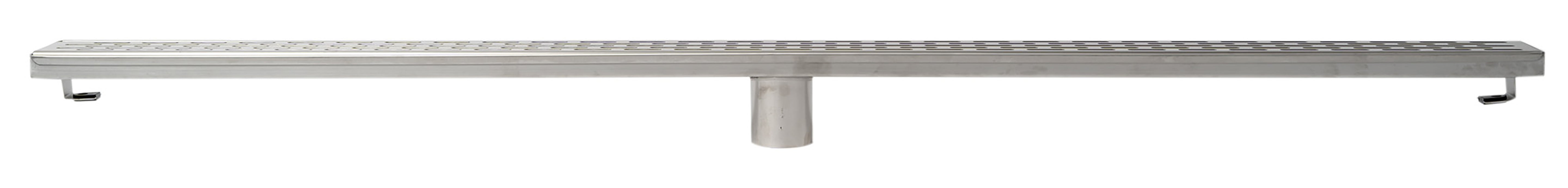 ALFI ABLD47C-BSS 47" Stainless Steel Linear Shower Drain with Groove Holes