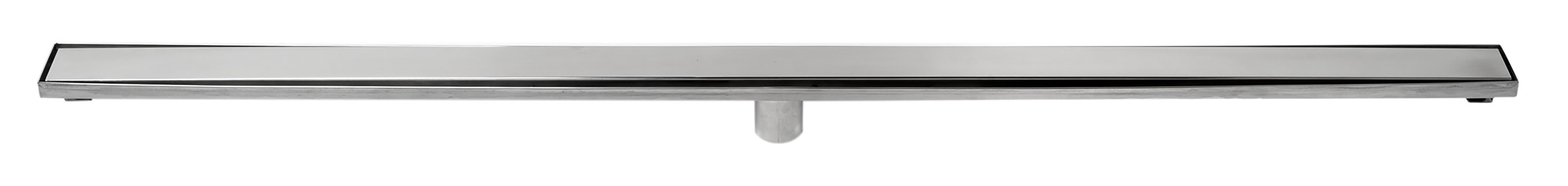 ALFI ABLD59B-PSS 59" Polished Stainless Steel Linear Shower Drain with Solid Cover