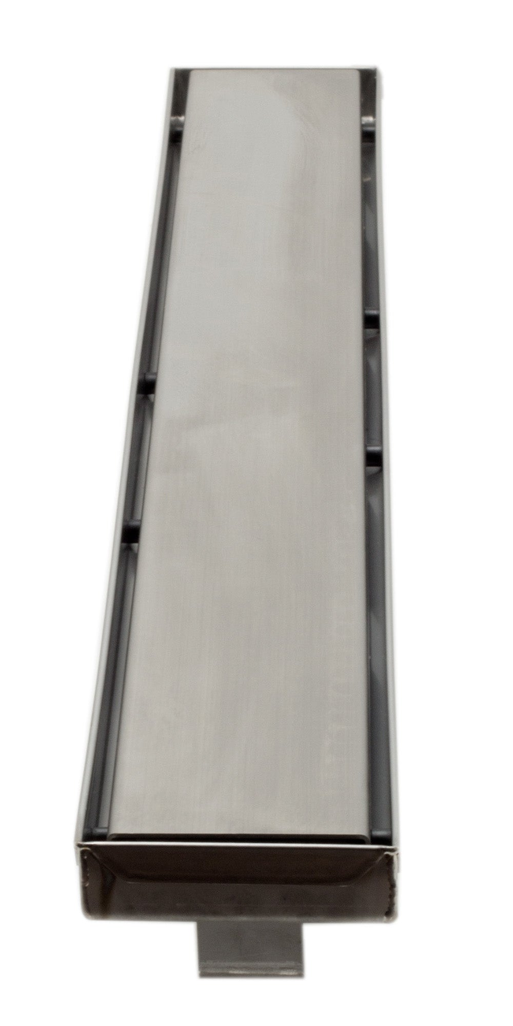 ALFI ABLD32B-BSS 32" Modern Brushed Stainless Steel Linear Shower Drain with Solid Cover