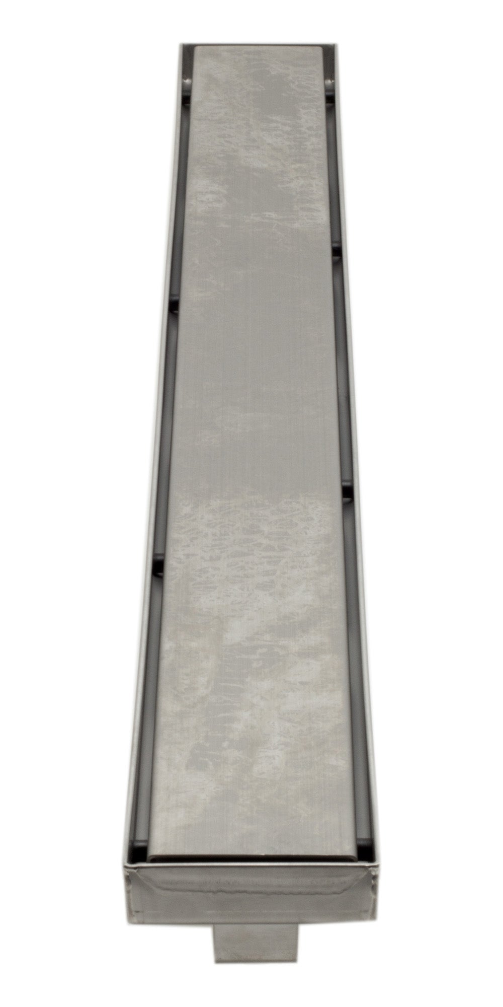 ALFI ABLD36B-BSS 36" Modern Brushed Stainless Steel Linear Shower Drain with Solid Cover