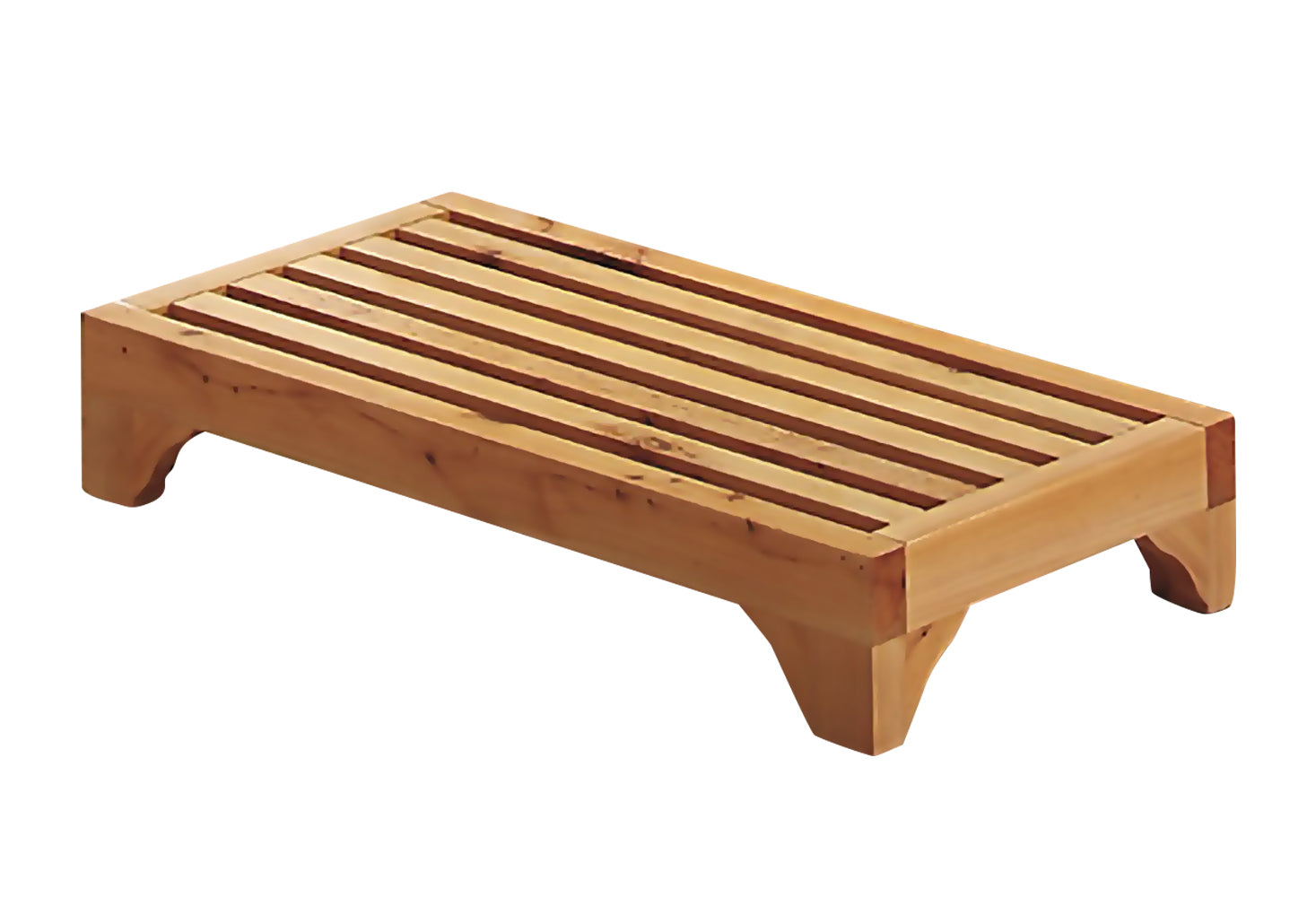 ALFI AB4409 4" Modern Wooden Stepping Stool  Multi-Purpose Accessory