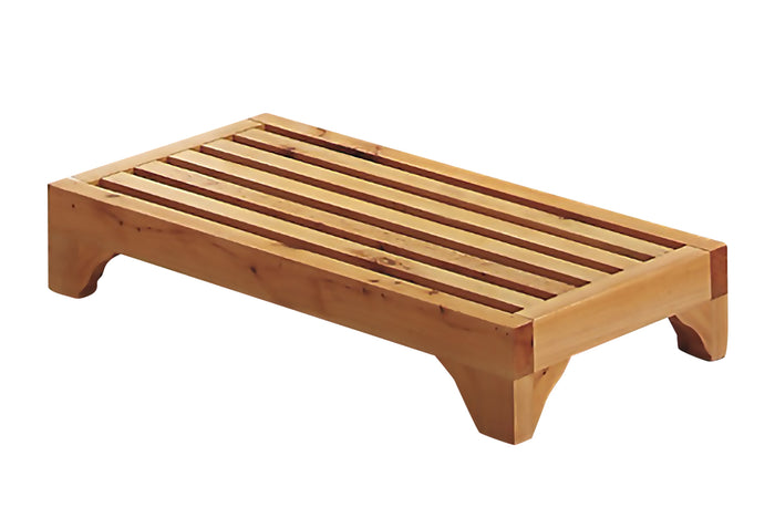 ALFI AB4409 4" Modern Wooden Stepping Stool  Multi-Purpose Accessory