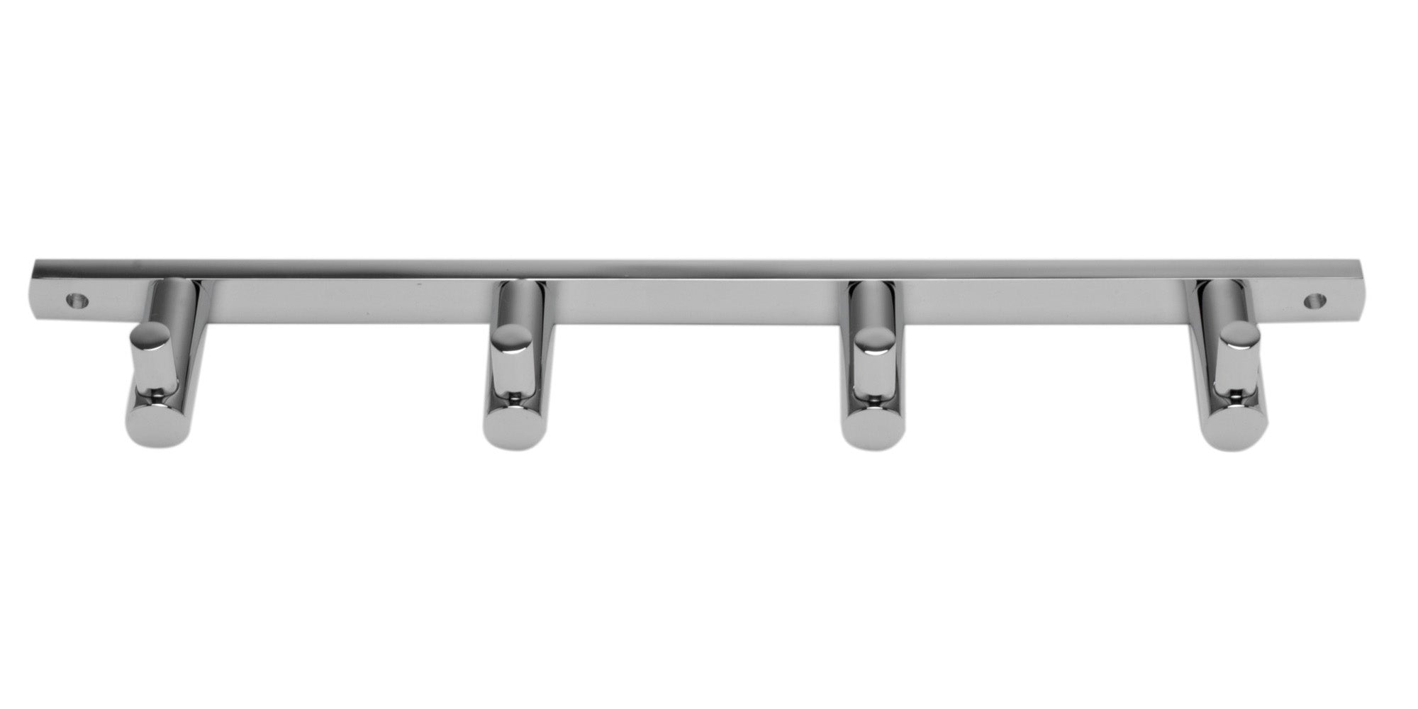 ALFI AB9528 Polished Chrome Wall Mounted 4 Prong Robe / Towel Hook Bathroom Accessory