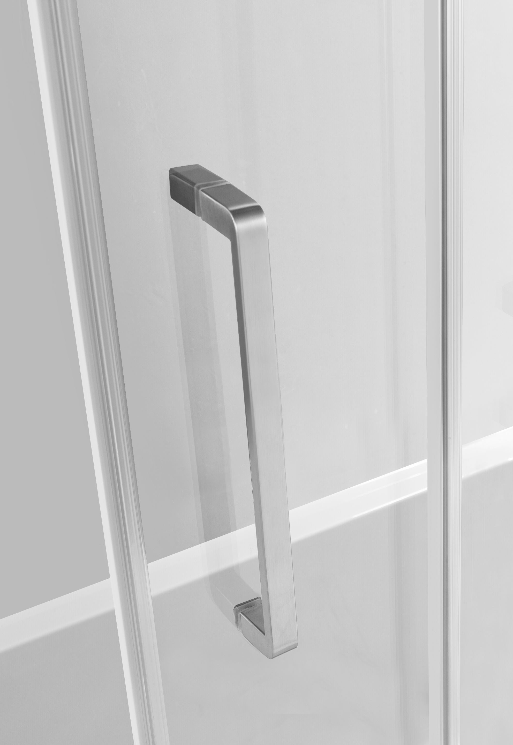 Kingston Brass KVTAP603222R8 60" Acrylic Rectangular 3-Wall Alcove Tub Combo with Tub Door (Right Hand Drain), White/Brushed Nickel