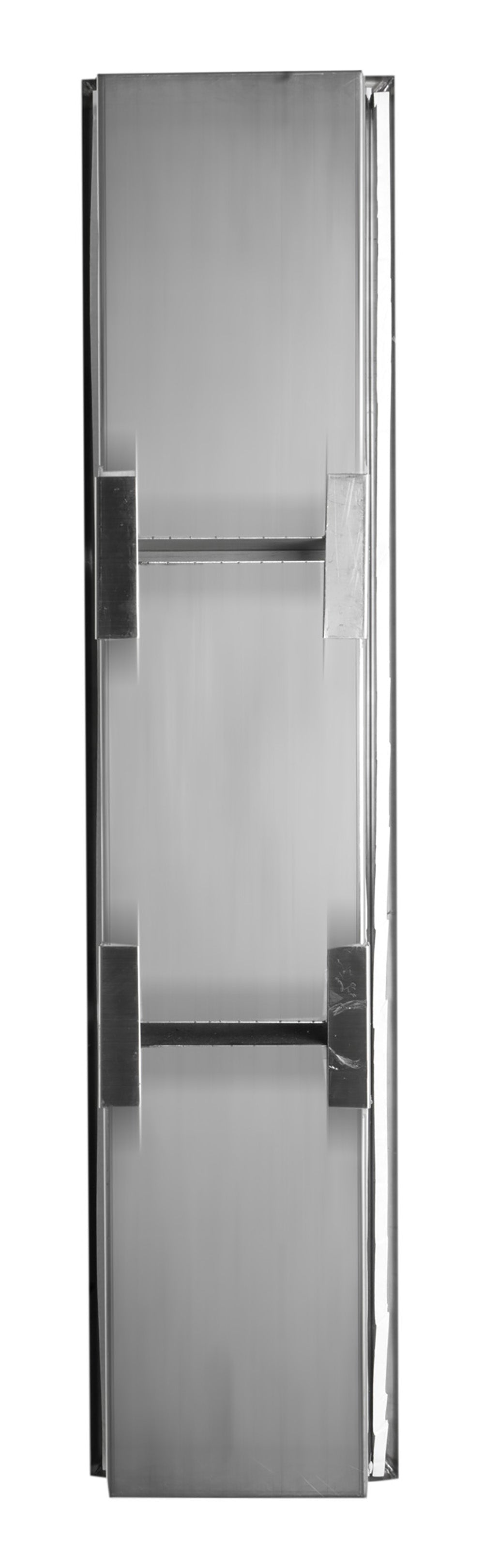 ALFI ABN0836-PSS 8 x 36 Polished Stainless Steel Vertical Triple Shelf Bath Shower Niche
