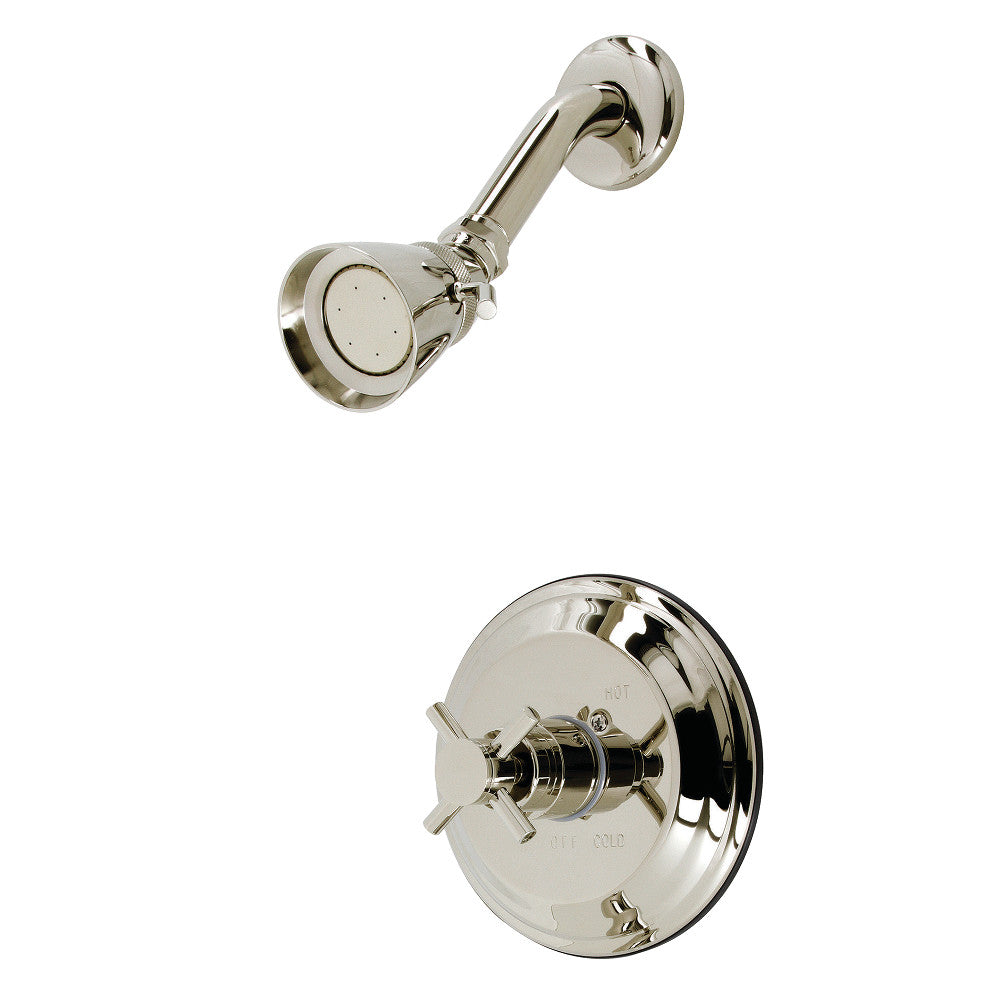 Kingston Brass KB2636DXSO Concord Single-Handle Pressure Balanced Shower Faucet, Polished Nickel