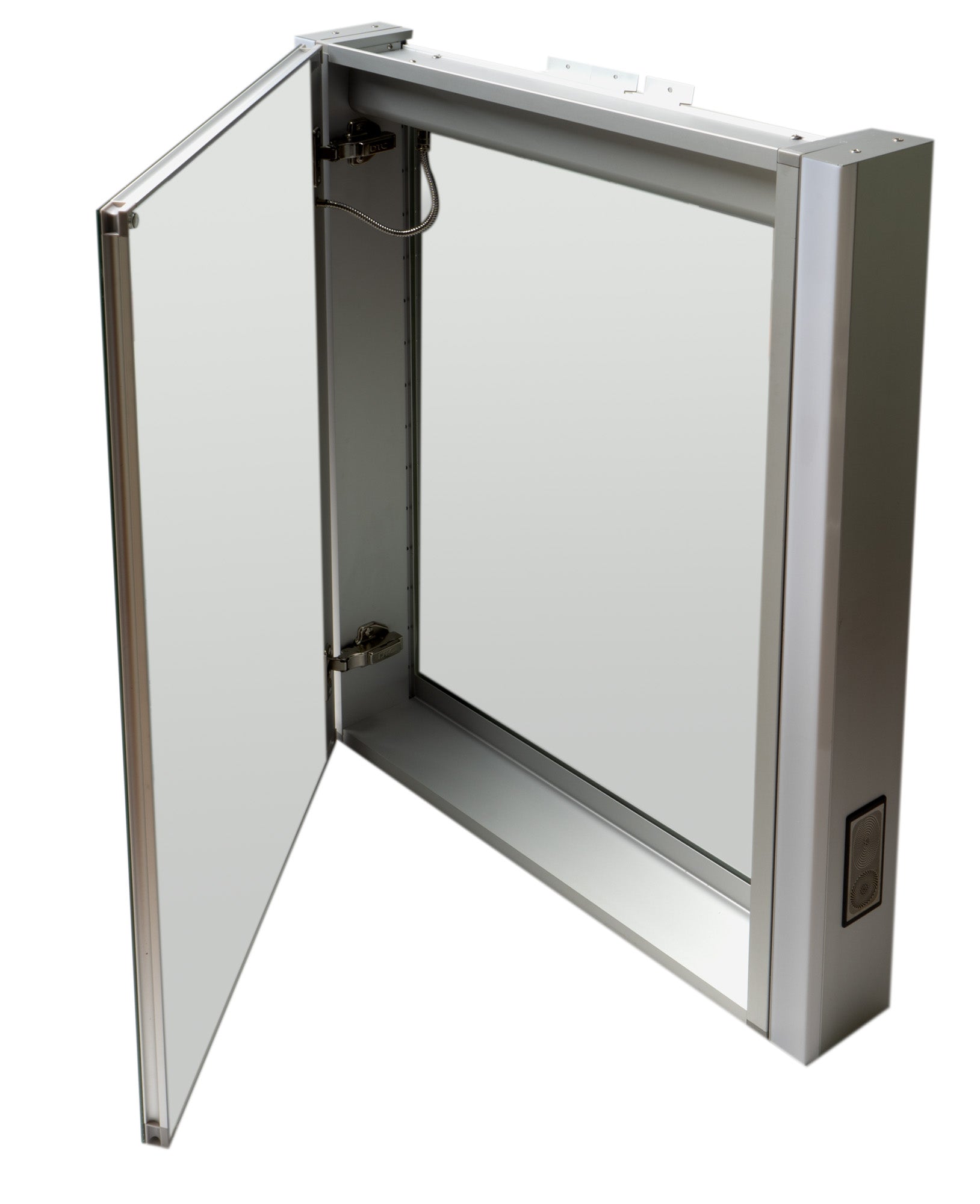 ALFI ABMC2432BT 24" x 32" Single Door LED Light Bluetooth Medicine Cabinet