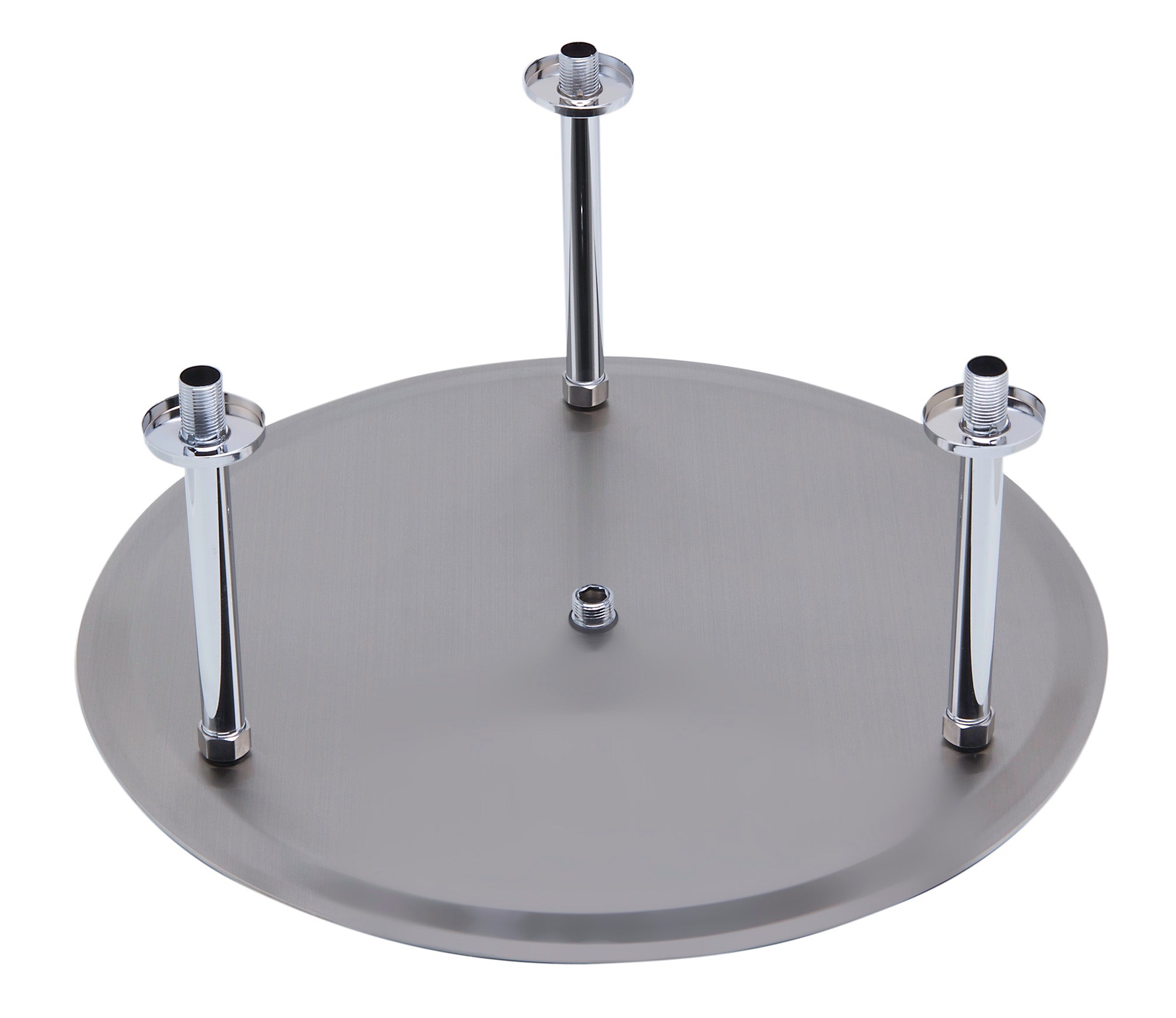 ALFI RAIN20R-BSS 20" Round Brushed Solid Stainless Steel Ultra Thin Rain Shower Head