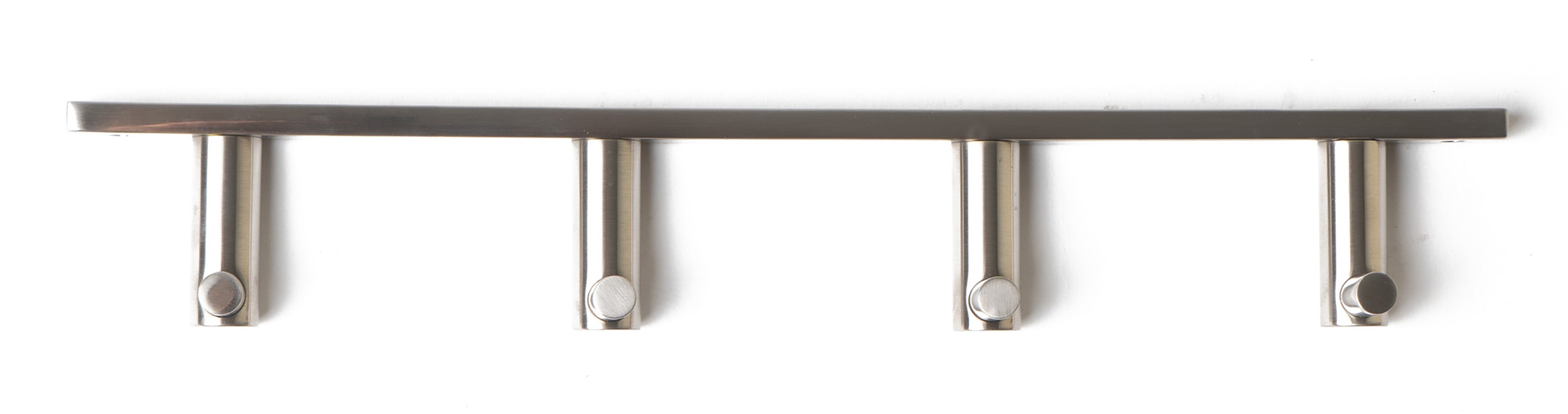 ALFI AB9528-BN Brushed Nickel Wall Mounted 4 Prong Robe / Towel Hook