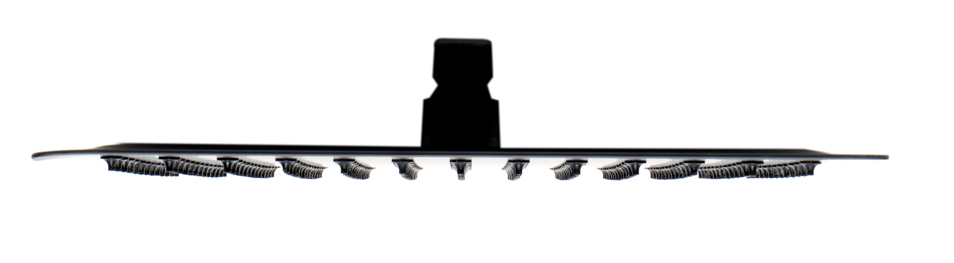 ALFI RAIN12S-BM Matte Black Stainless Steel 12" Square Ultra-Thin Rain Shower Head