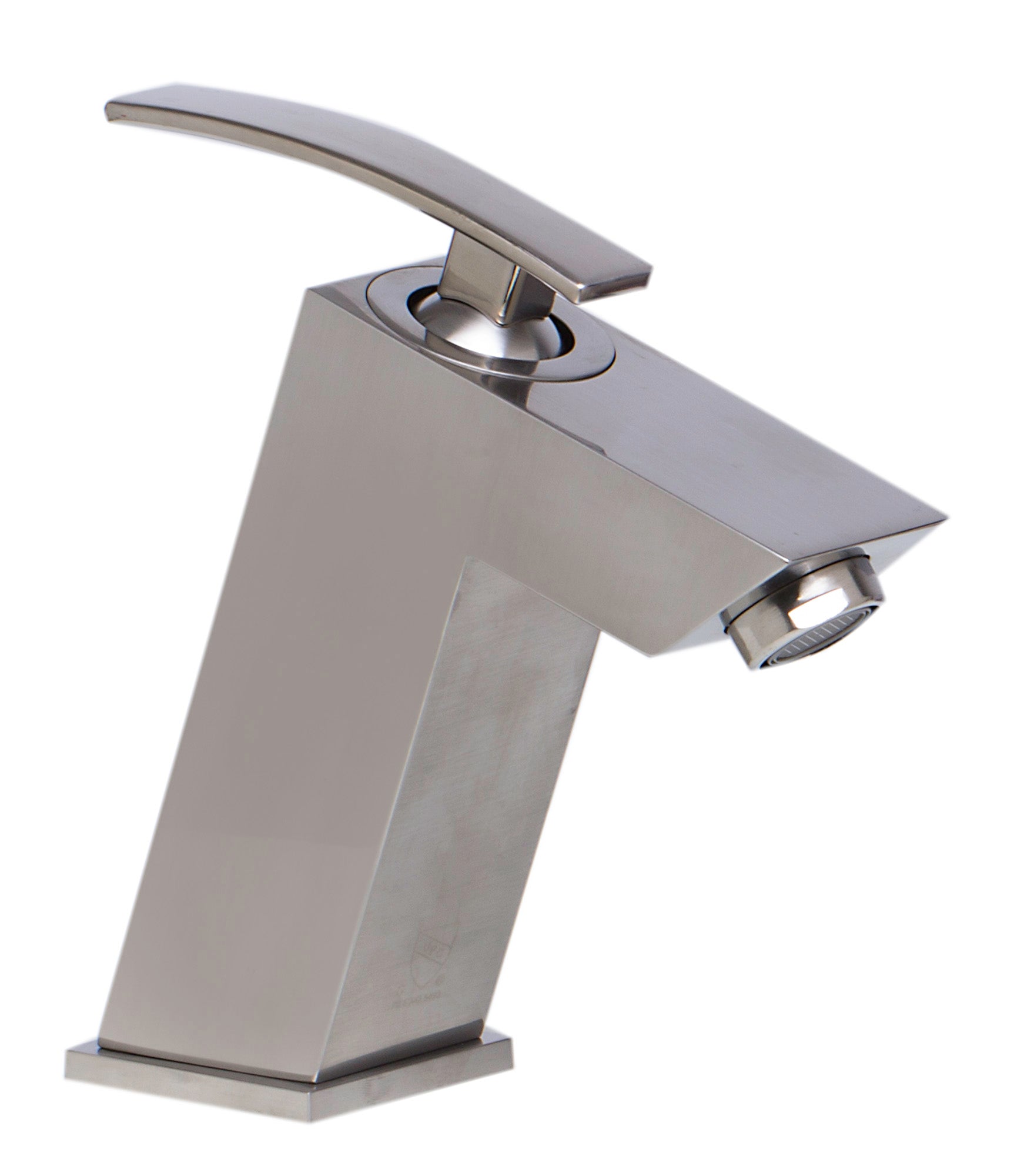 ALFI AB1628-BN Brushed Nickel Single Lever Bathroom Faucet