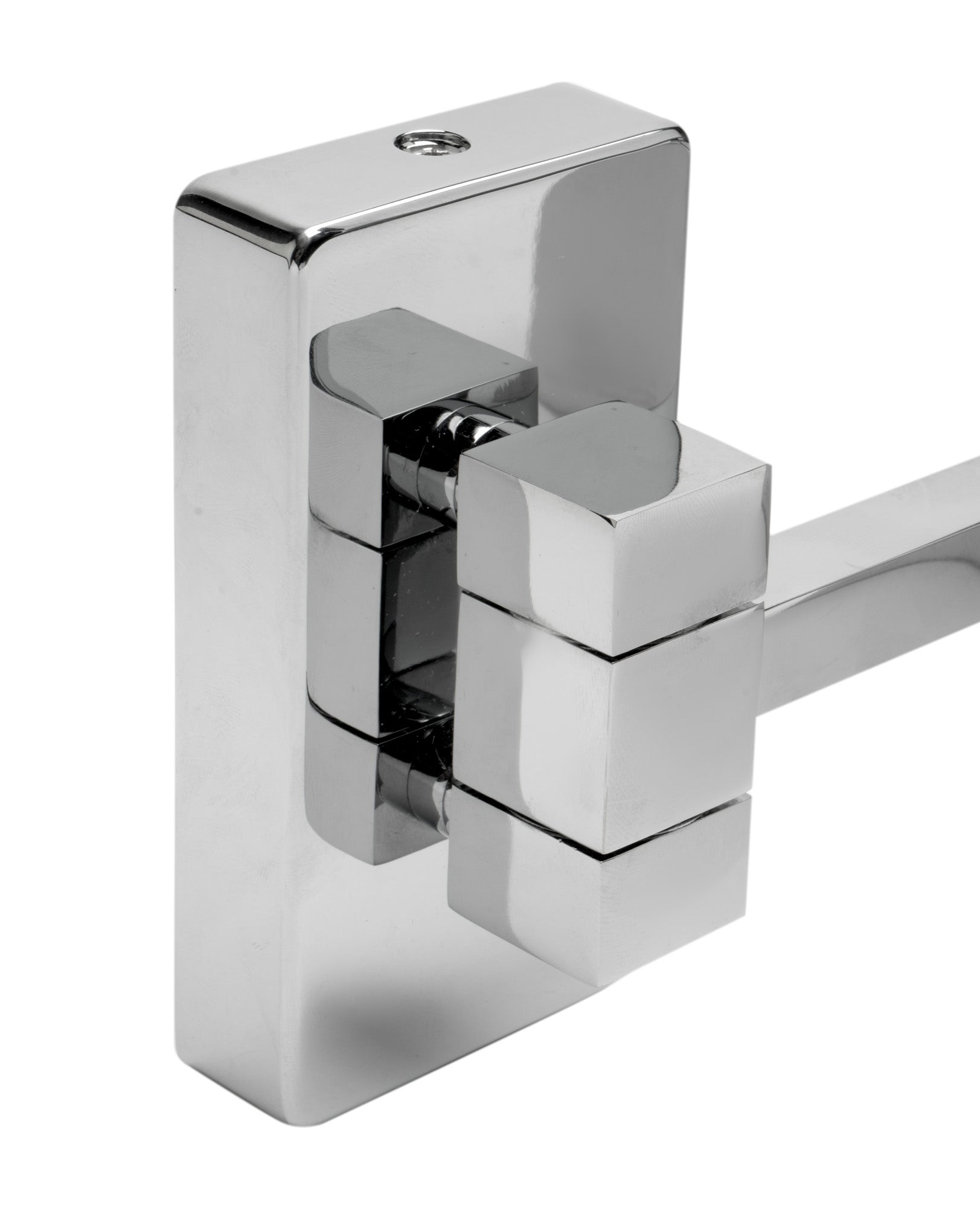 ALFI ABM8WS-PC 8" Square Wall Mounted 5x Magnify Cosmetic Mirror