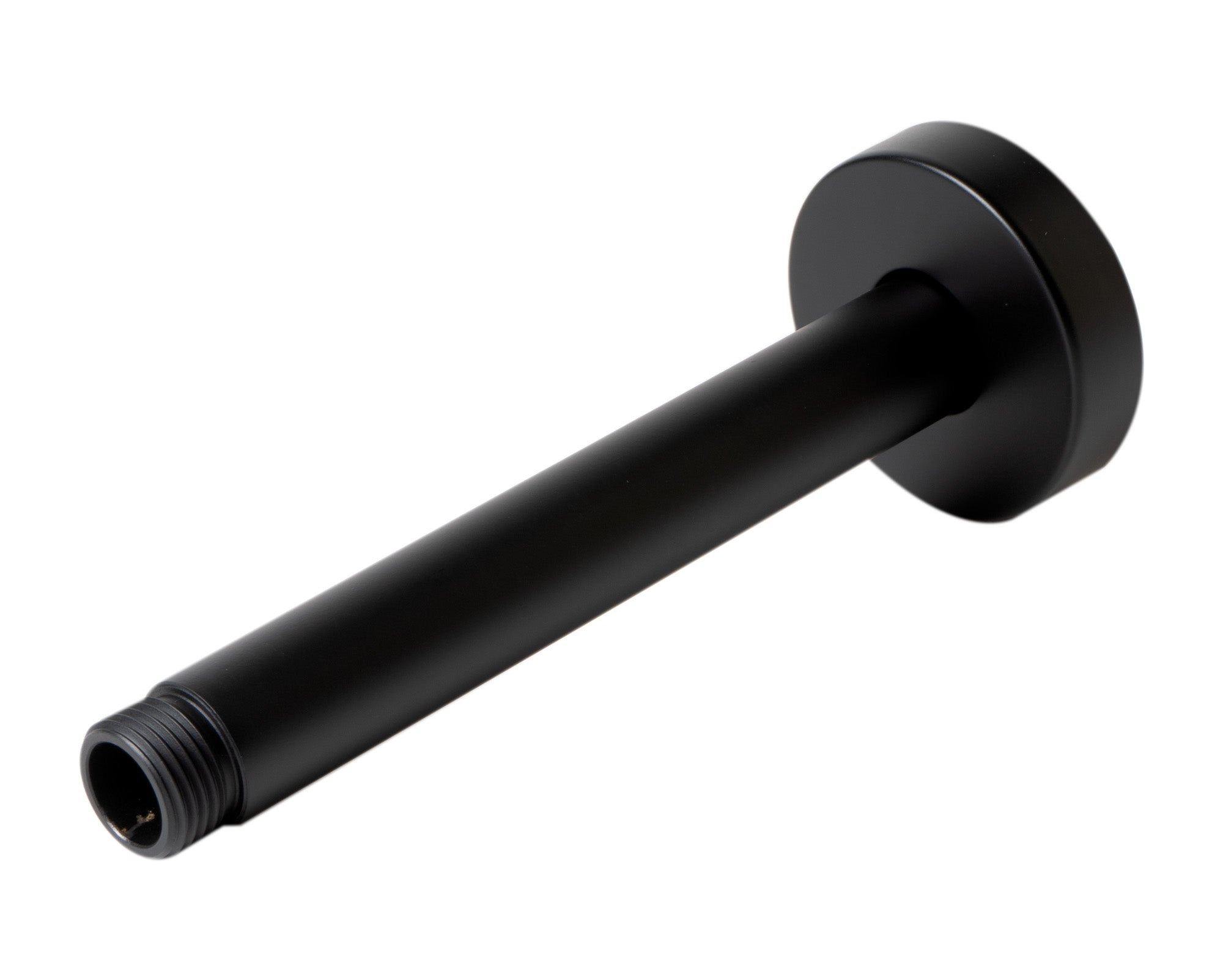 ALFI ABSA6R-BM Black Matte 6" Round Ceiling Shower Arm
