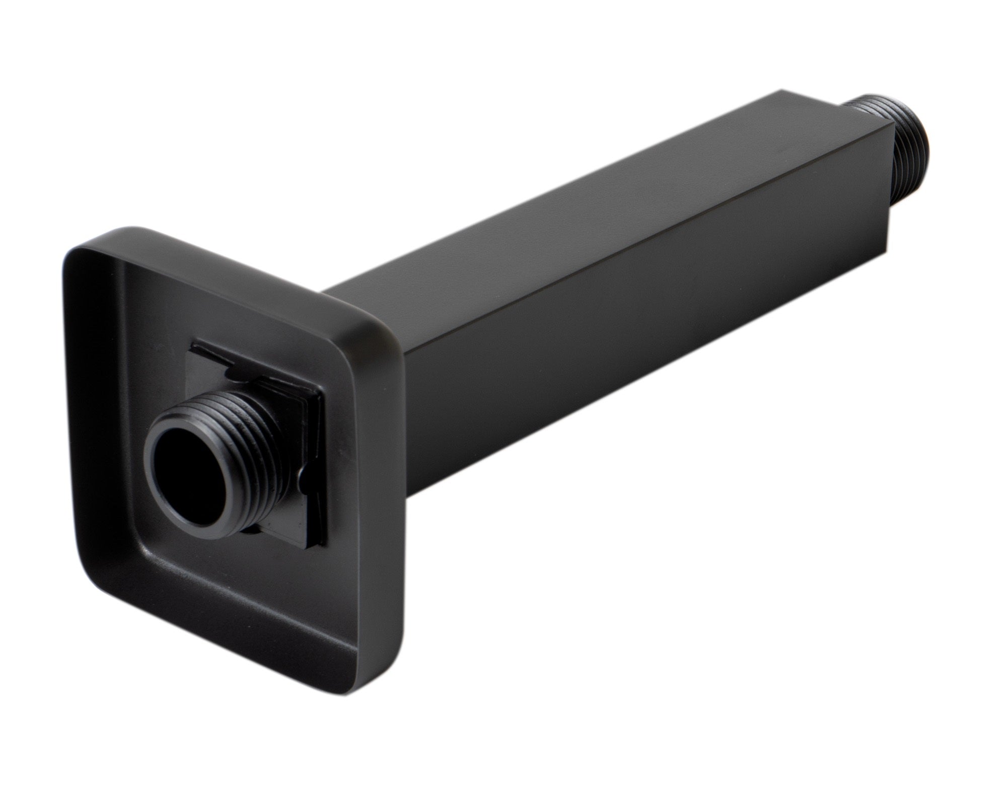 ALFI ABSA6S-BM Black Matte 6" Square Ceiling Shower Arm