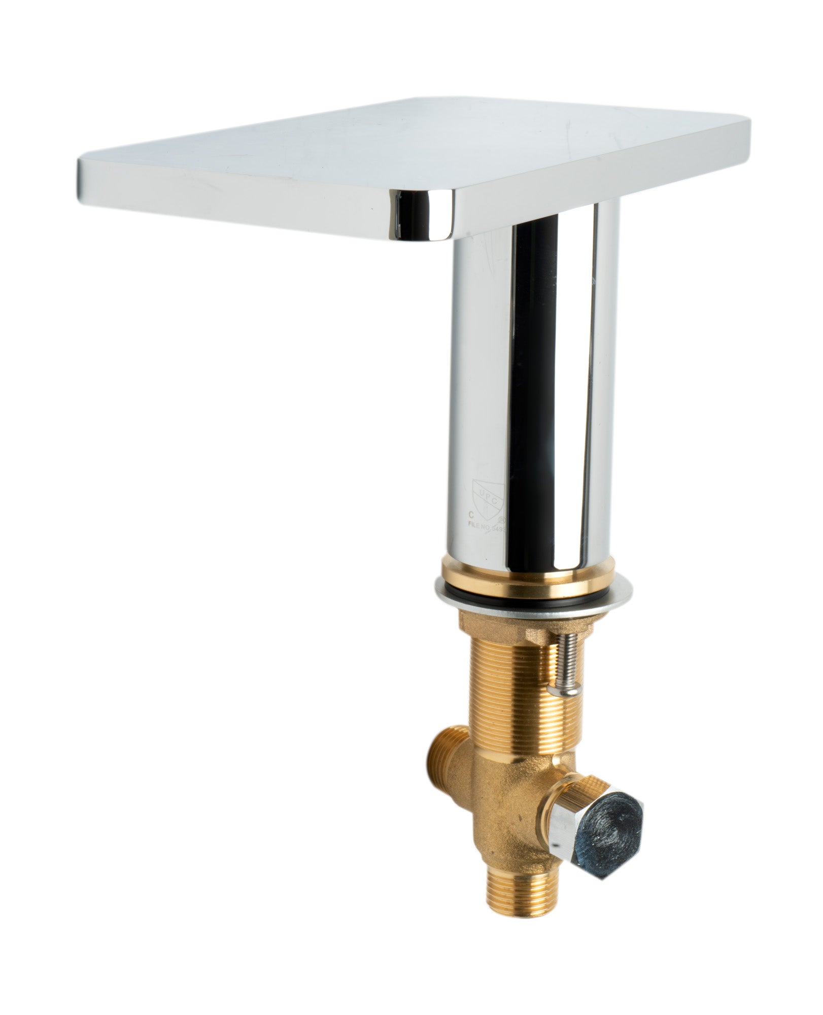 ALFI AB2879-PC Polished Chrome Deck Mounted Tub Filler with Hand Held Showerhead
