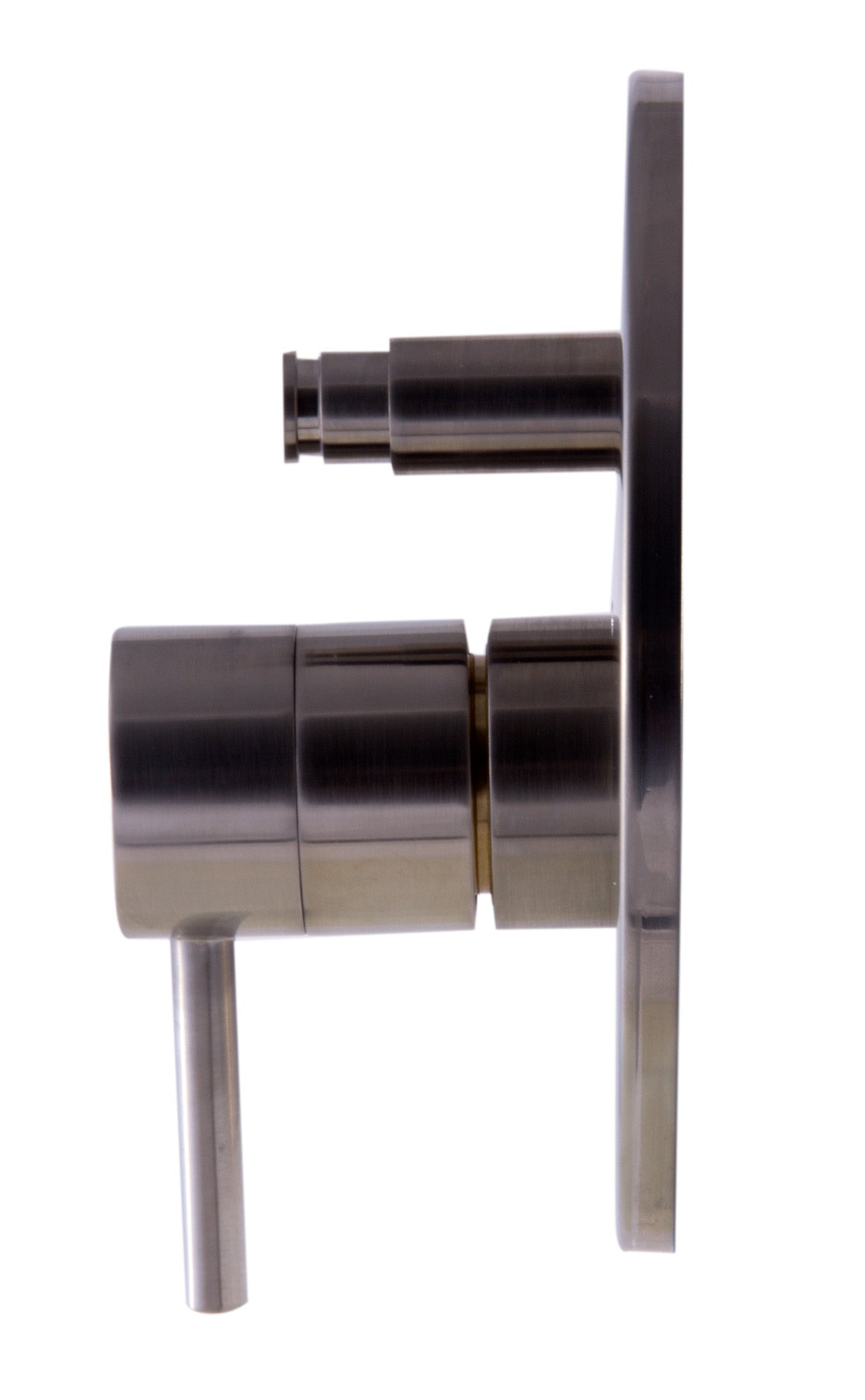 ALFI AB1701-BN Brushed Nickel Pressure Balanced Round Shower Mixer with Diverter