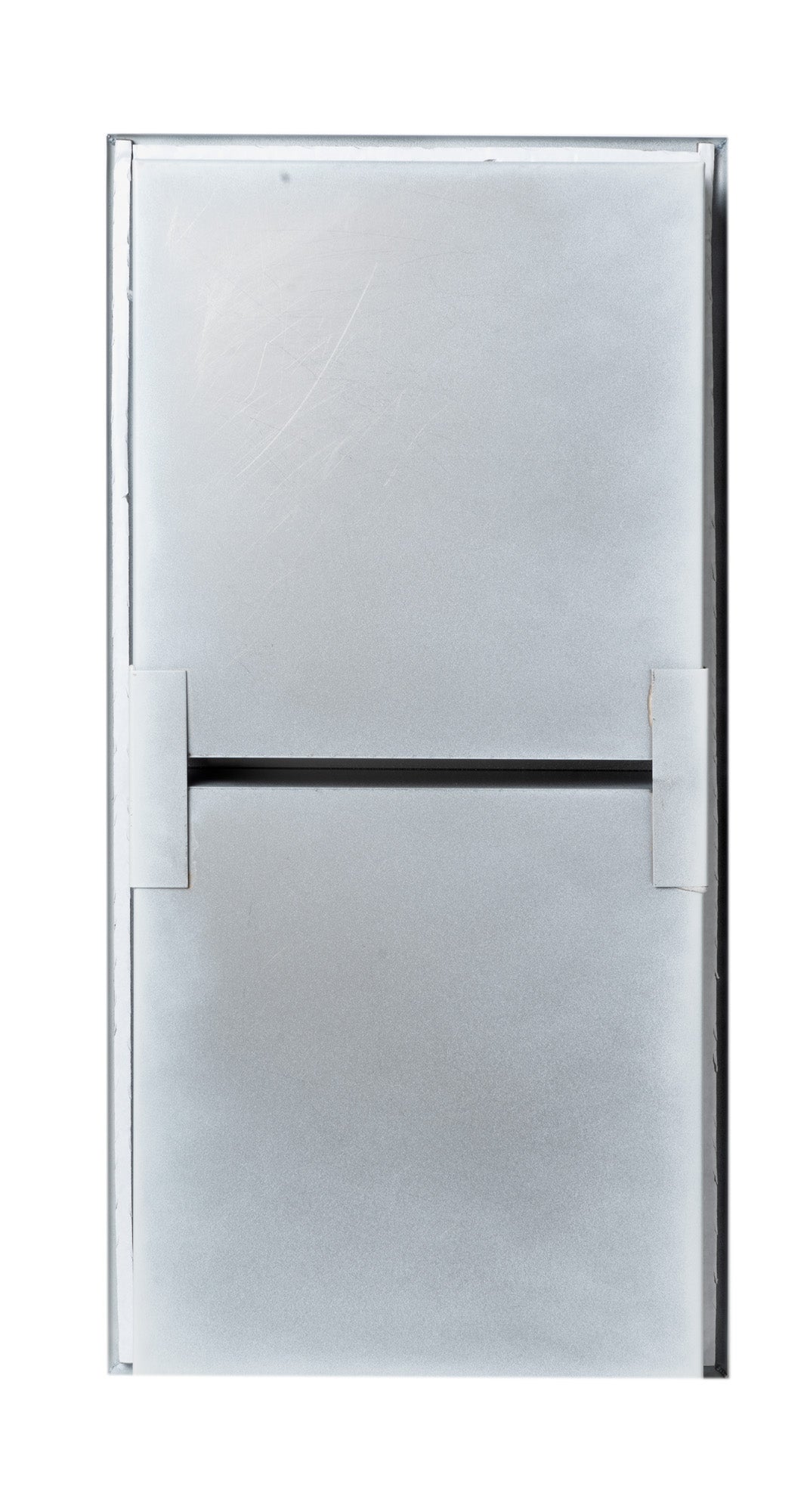 ALFI ABNC1224-W 12 x 24 White Matte Stainless Steel Vertical Double Shelf Bath Shower Niche