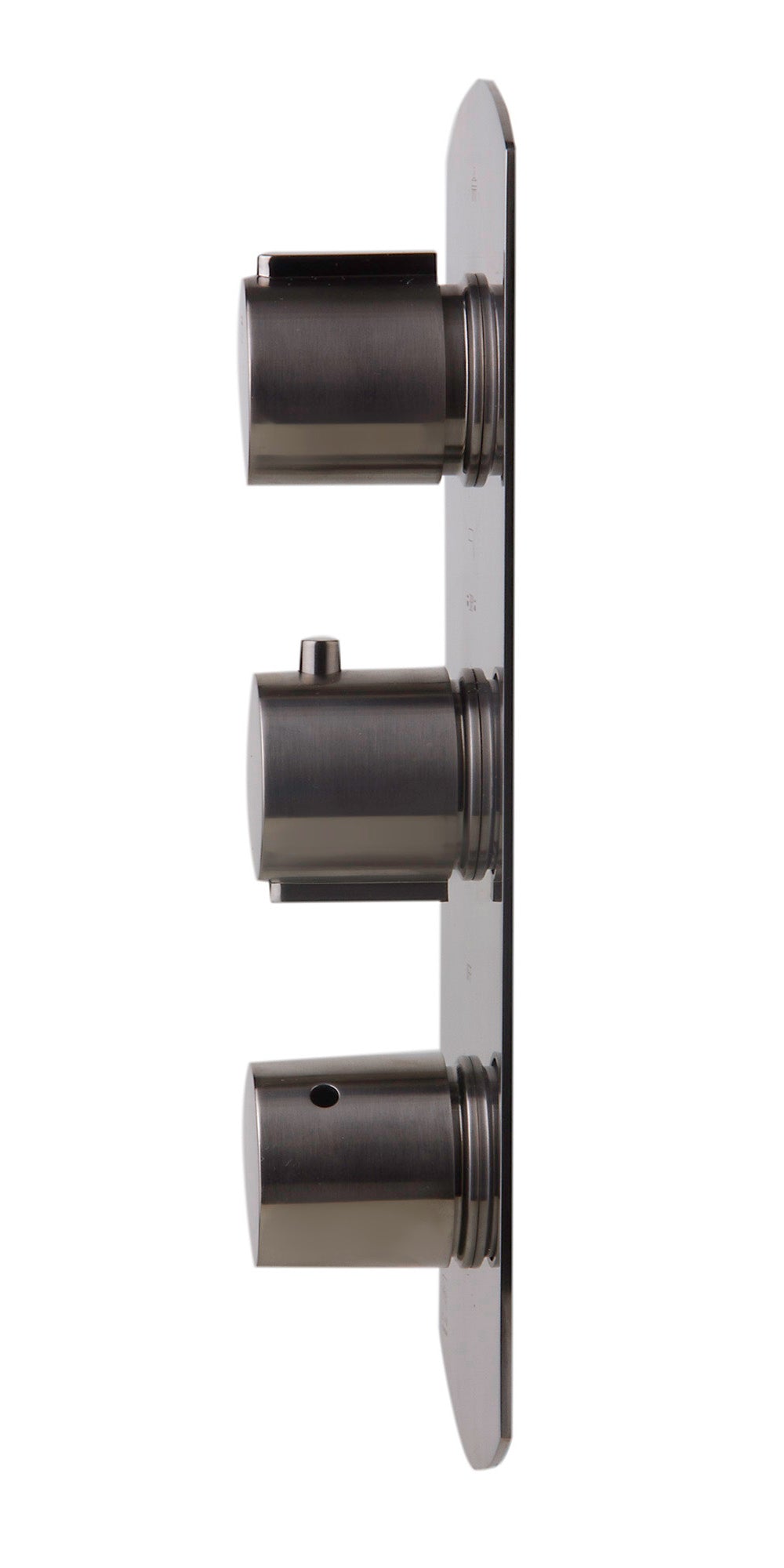 ALFI AB4101-BN Brushed Nickel Concealed 4-Way Thermostatic Valve Shower Mixer /w Round Knobs