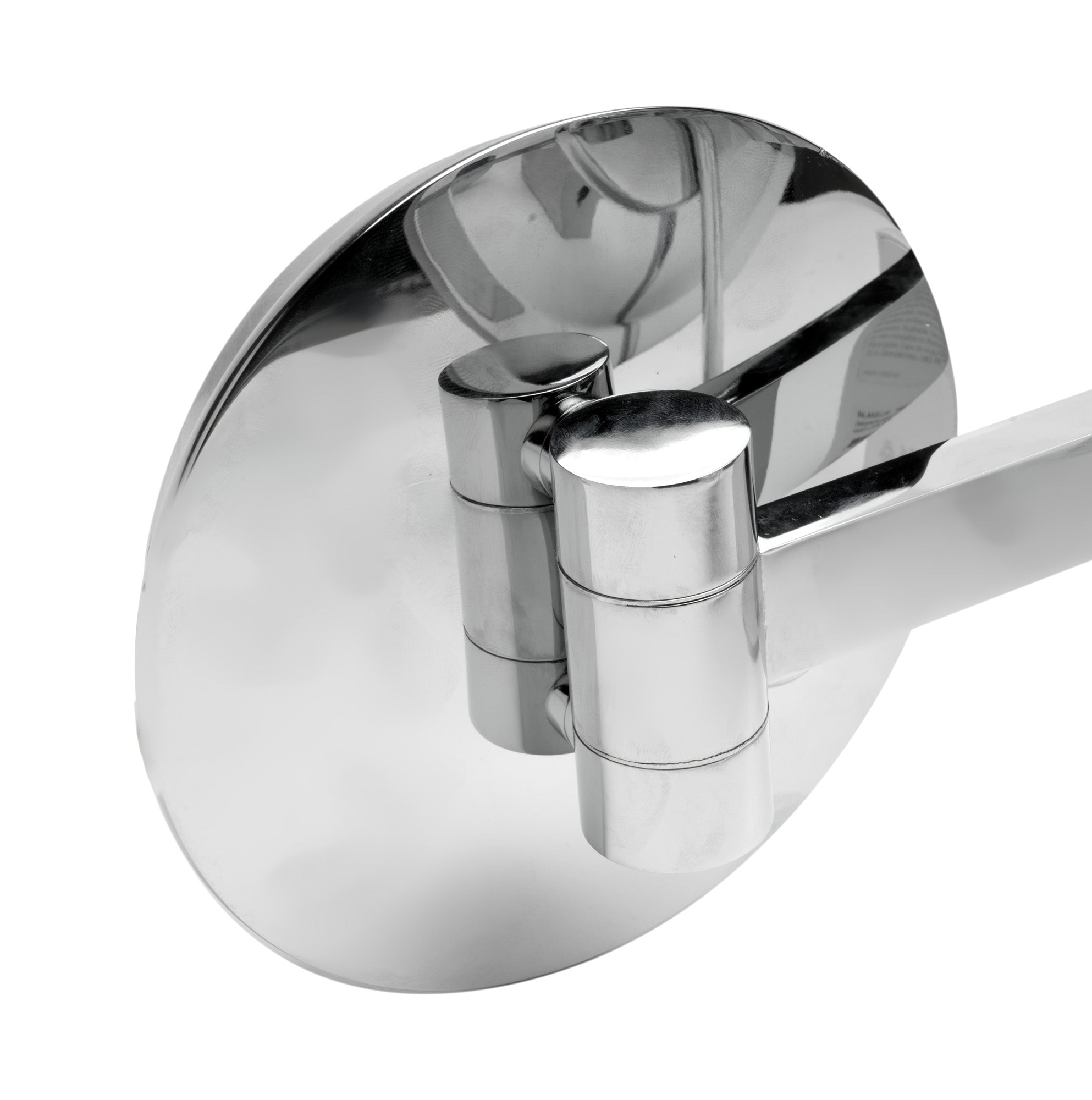 ALFI ABM9WLED-PC Polished Chrome Wall Mount Round 9" 5x Magnifying Cosmetic Mirror with Light