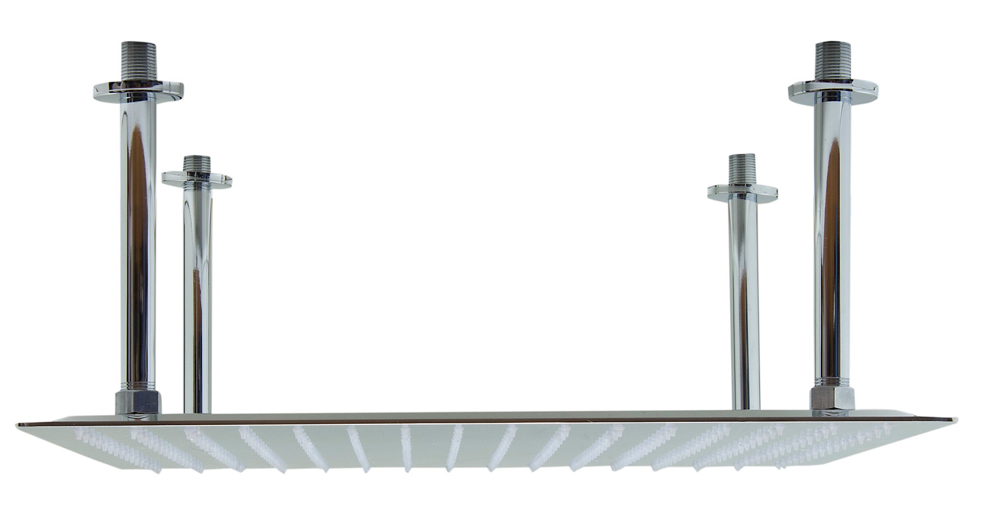 ALFI RAIN20S-PSS 20" Square Polished Solid Stainless Steel Ultra Thin Rain Shower Head