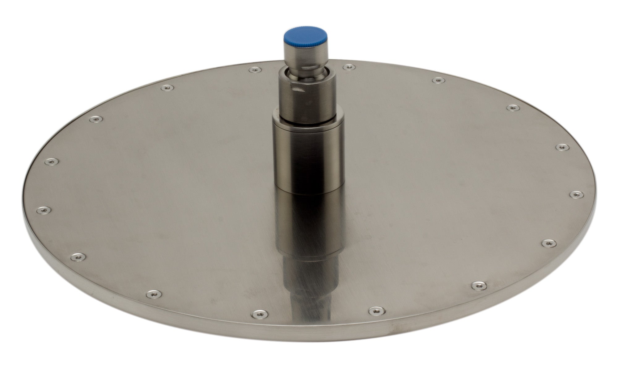 ALFI LED12R-BN Brushed Nickel 12" Round Multi Color LED Rain Shower Head