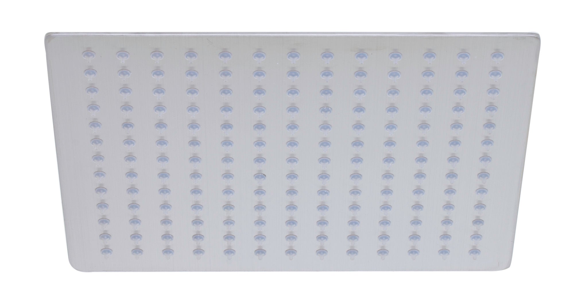 ALFI RAIN12S-BSS Solid Brushed Stainless Steel 12" Square Ultra Thin Rain Shower Head