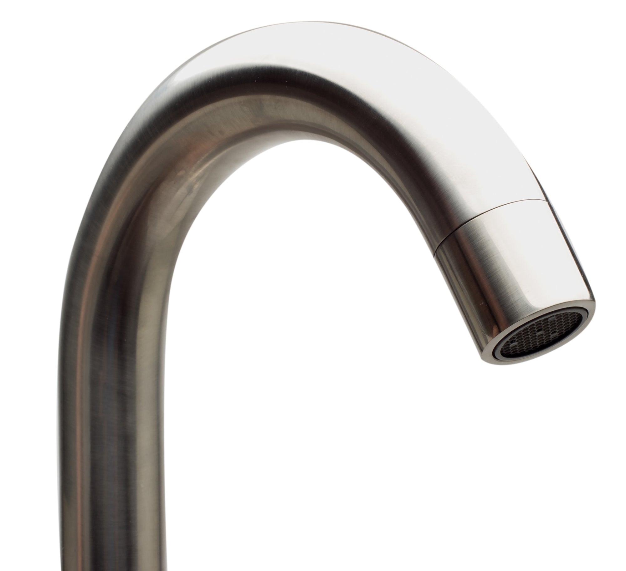 ALFI AB2534-BN Brushed Nickel Single Lever Floor Mounted Tub Filler Mixer w Hand Held Shower Head