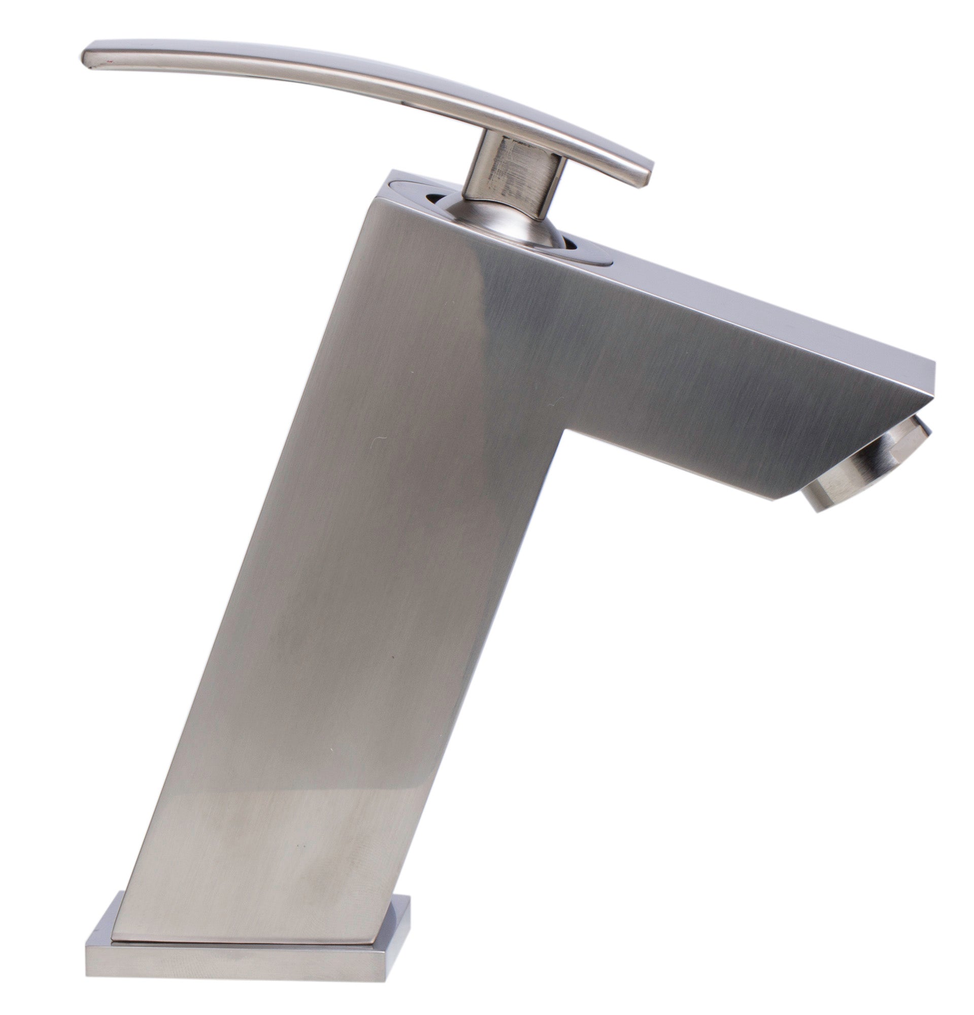 ALFI AB1628-BN Brushed Nickel Single Lever Bathroom Faucet