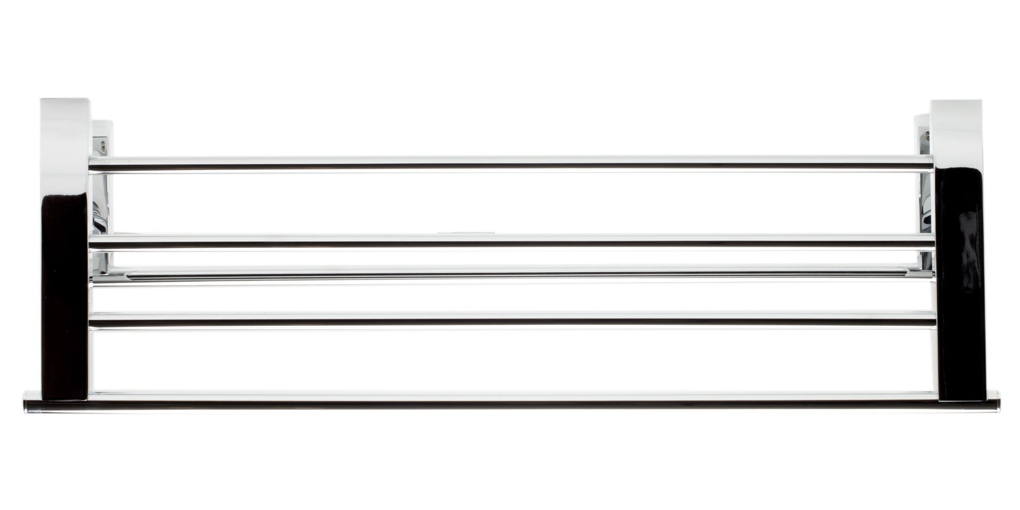 ALFI AB9564-PC Polished Chrome 26 inch Towel Bar & Shelf Bathroom Accessory