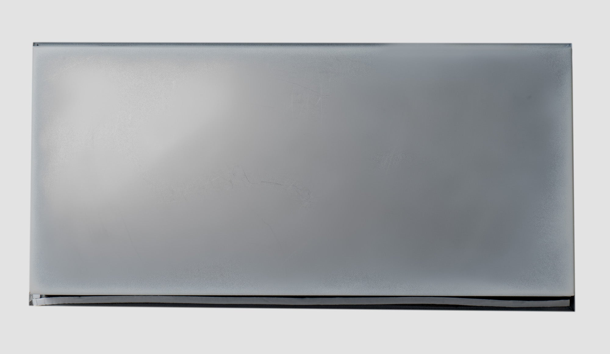 ALFI ABNC2412-W 24 x 12 White Matte Stainless Steel Horizontal Single Shelf Bath Shower Niche