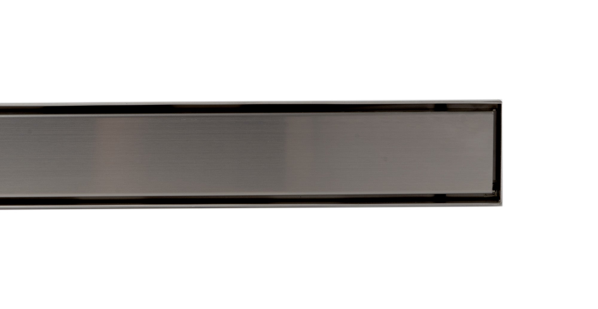 ALFI ABLD59B-BSS 59" Brushed Stainless Steel Linear Shower Drain with Solid Cover