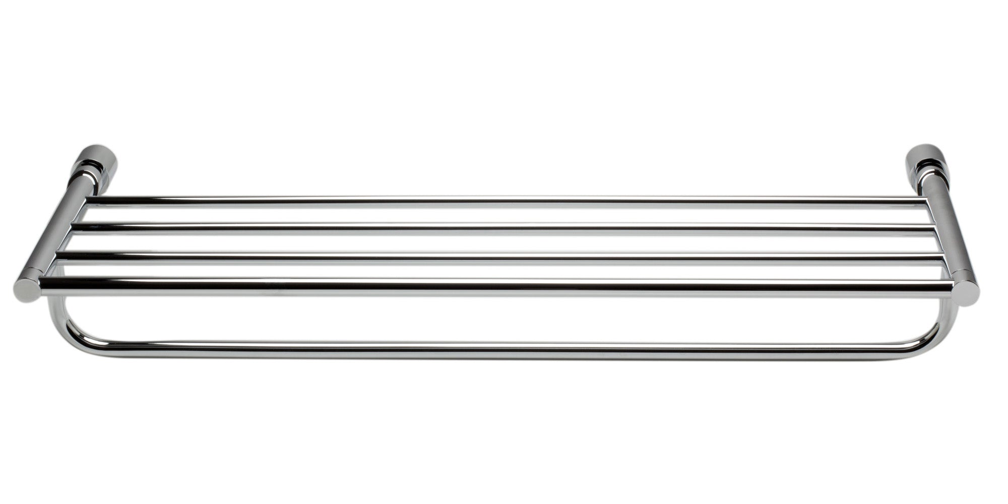 ALFI AB9523 Polished Chrome 24 inch Towel Bar & Shelf  Bathroom Accessory