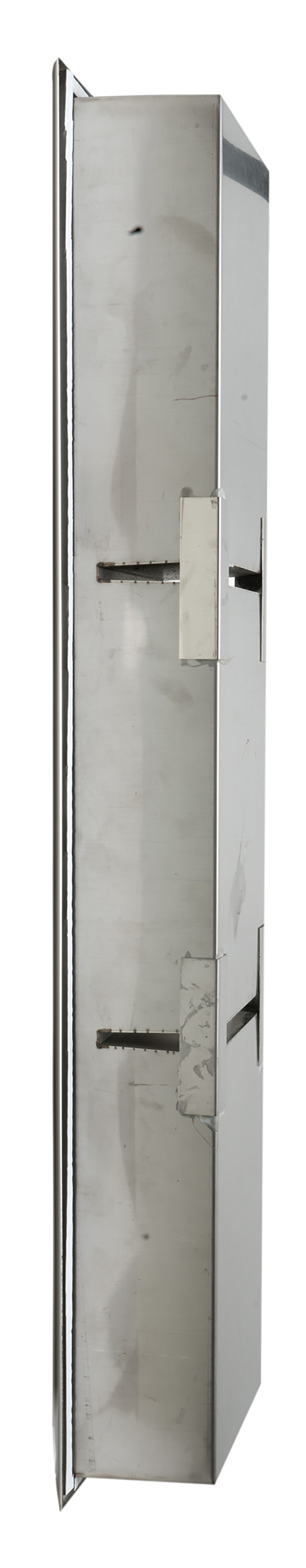 ALFI ABN0836-PSS 8 x 36 Polished Stainless Steel Vertical Triple Shelf Bath Shower Niche