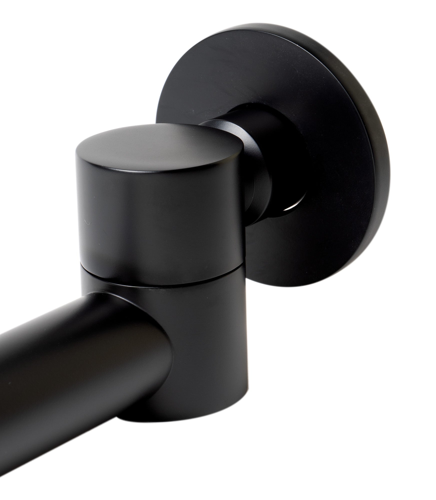 ALFI AB6601-BM Black Matte Round Foldable Tub Spout