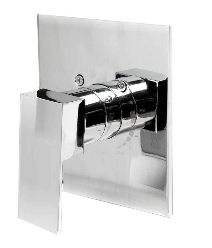 ALFI AB6701-PC Polished Chrome Modern Square Pressure Balanced Shower Mixer