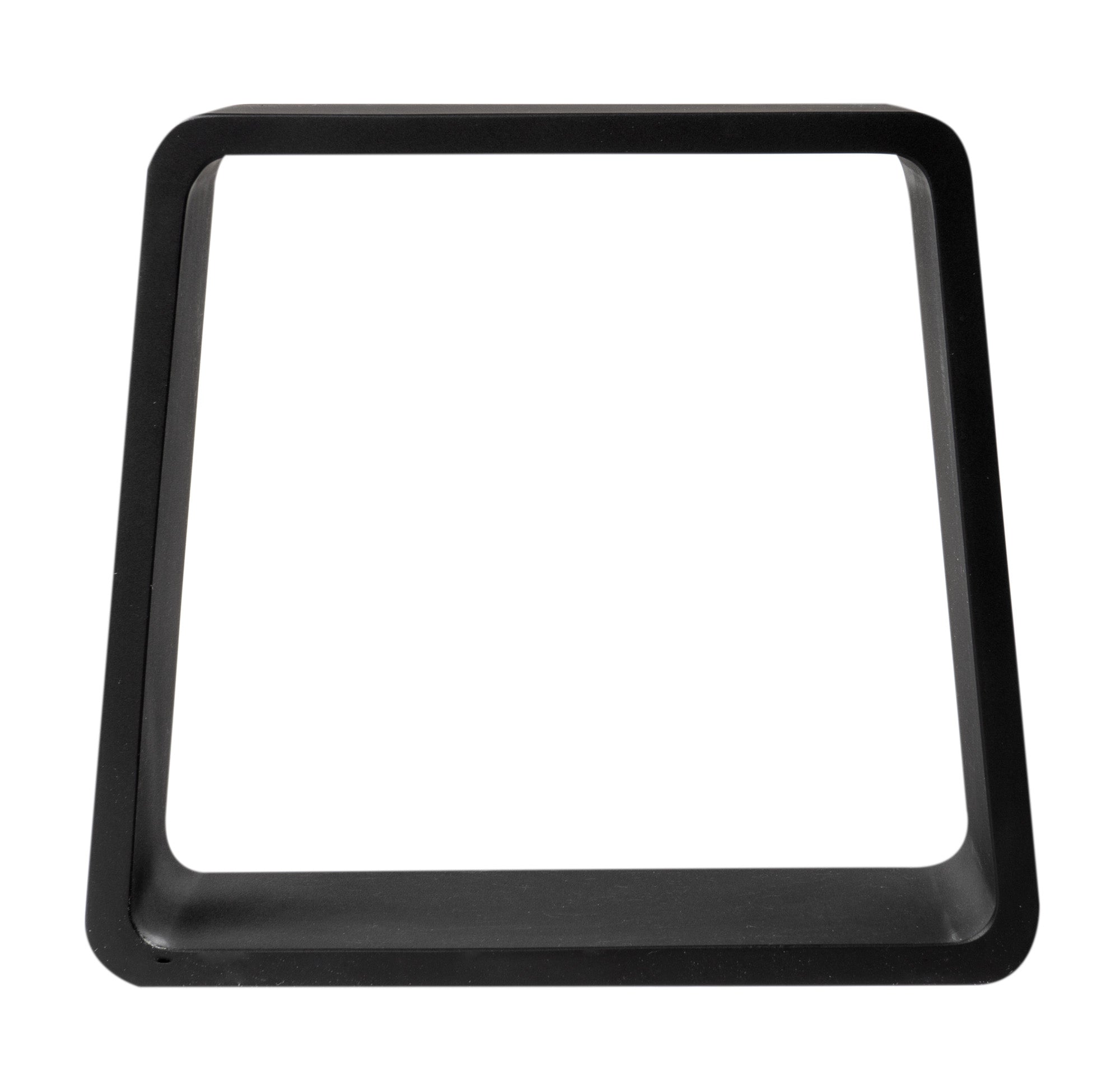 ALFI ABST55BM Black Matte Solid Surface Resin Bathroom / Shower Stool