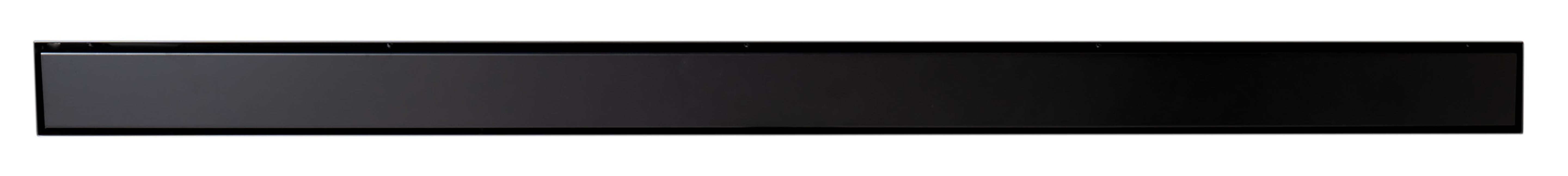 ALFI ABLD47B-BM 47" Black Matte Brushed Stainless Steel Linear Shower Drain with Solid Cover