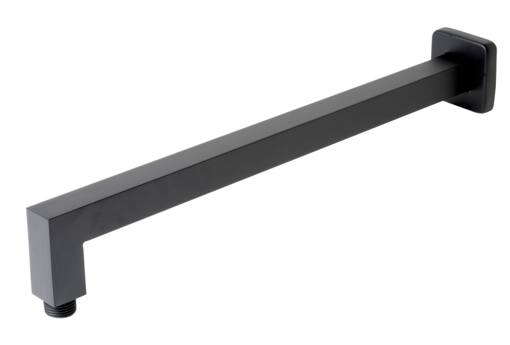 ALFI ABSA16S-BM Black Matte 16" Square Wall Shower Arm