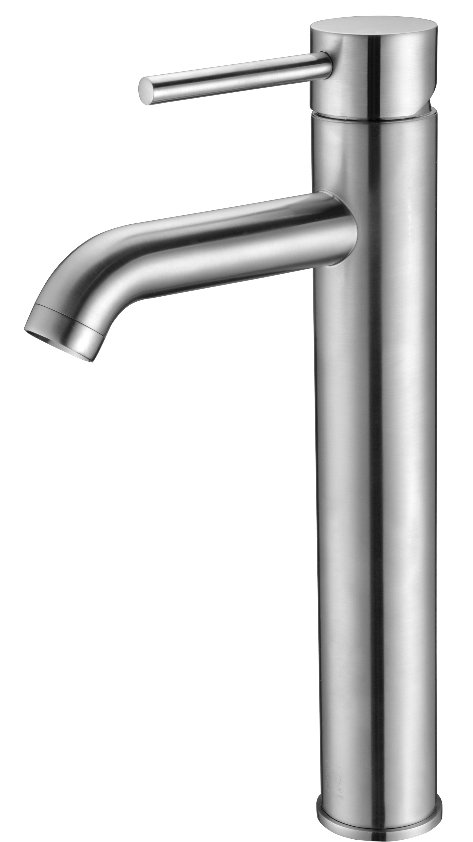 ALFI AB1023-BN Tall Brushed Nickel Single Lever Bathroom Faucet