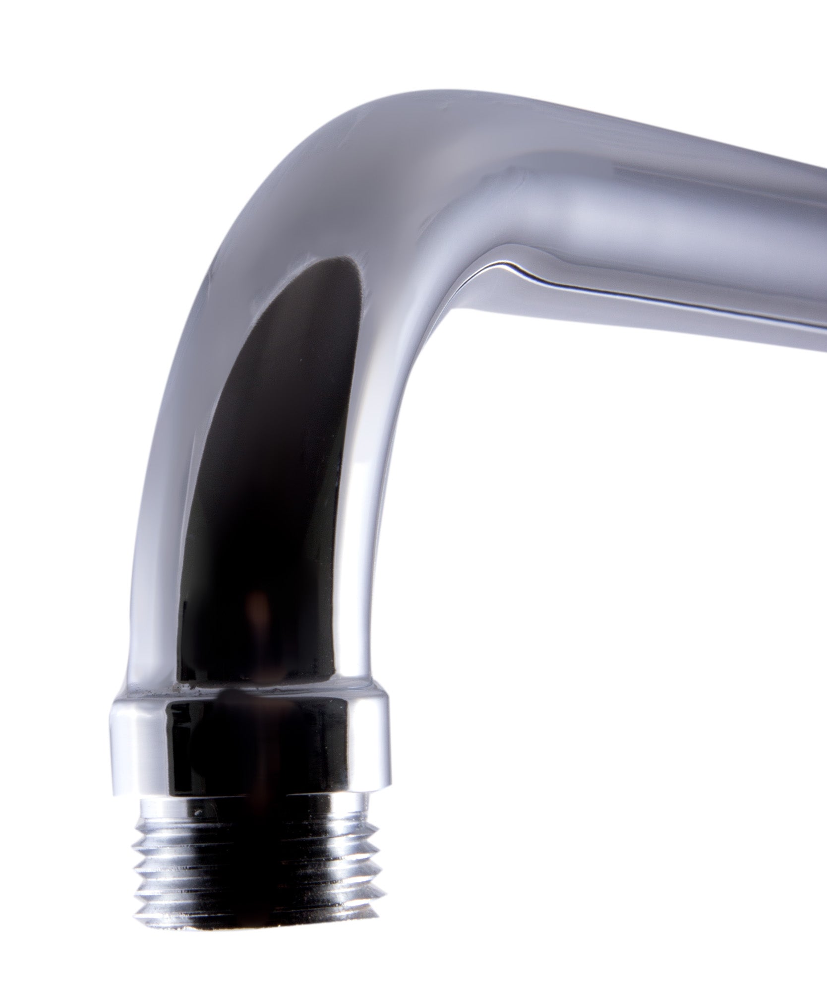 ALFI AB12GRW-PC Polished Chrome 12" Round Raised Wall Mounted Shower Arm