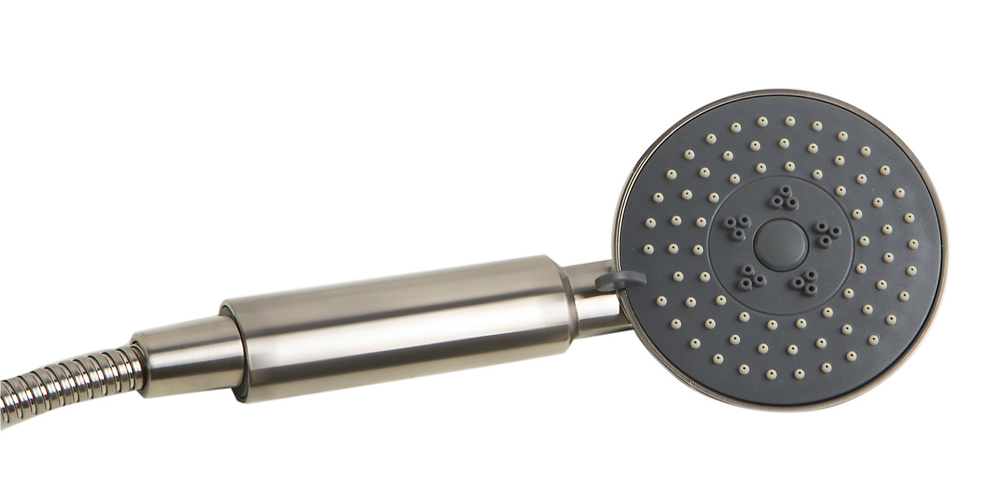 ALFI AB2758-BN Brushed Nickel Floor Mounted Tub Filler + Mixer /w additional Hand Held Shower Head