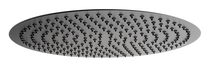 ALFI RAIN16R-BM Matte Black Stainless Steel 16" Round Ultra-Thin Rain Shower Head