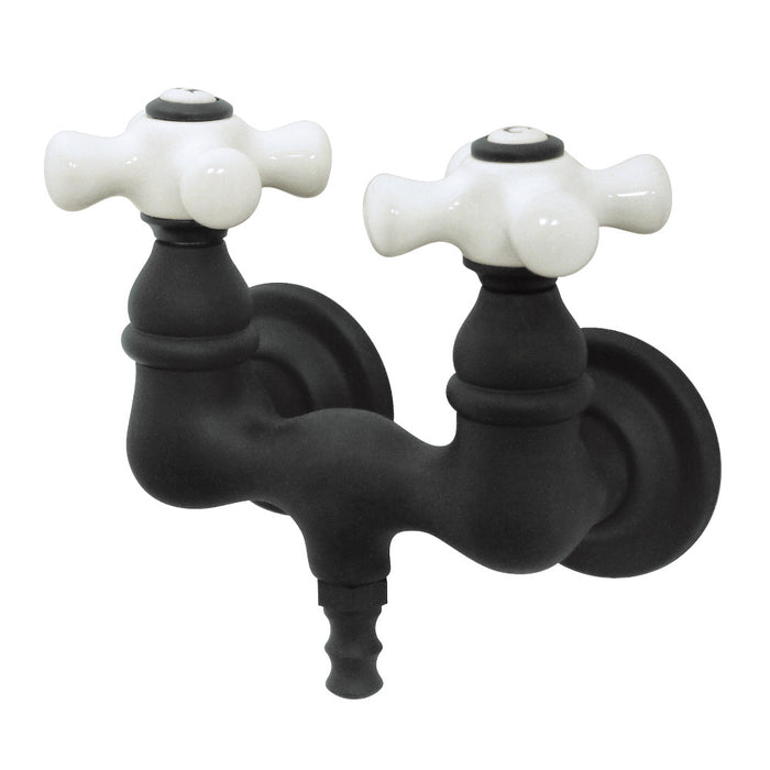 Kingston Brass CC39T5 Vintage 3-3/8-Inch Wall Mount Tub Faucet, Oil Rubbed Bronze