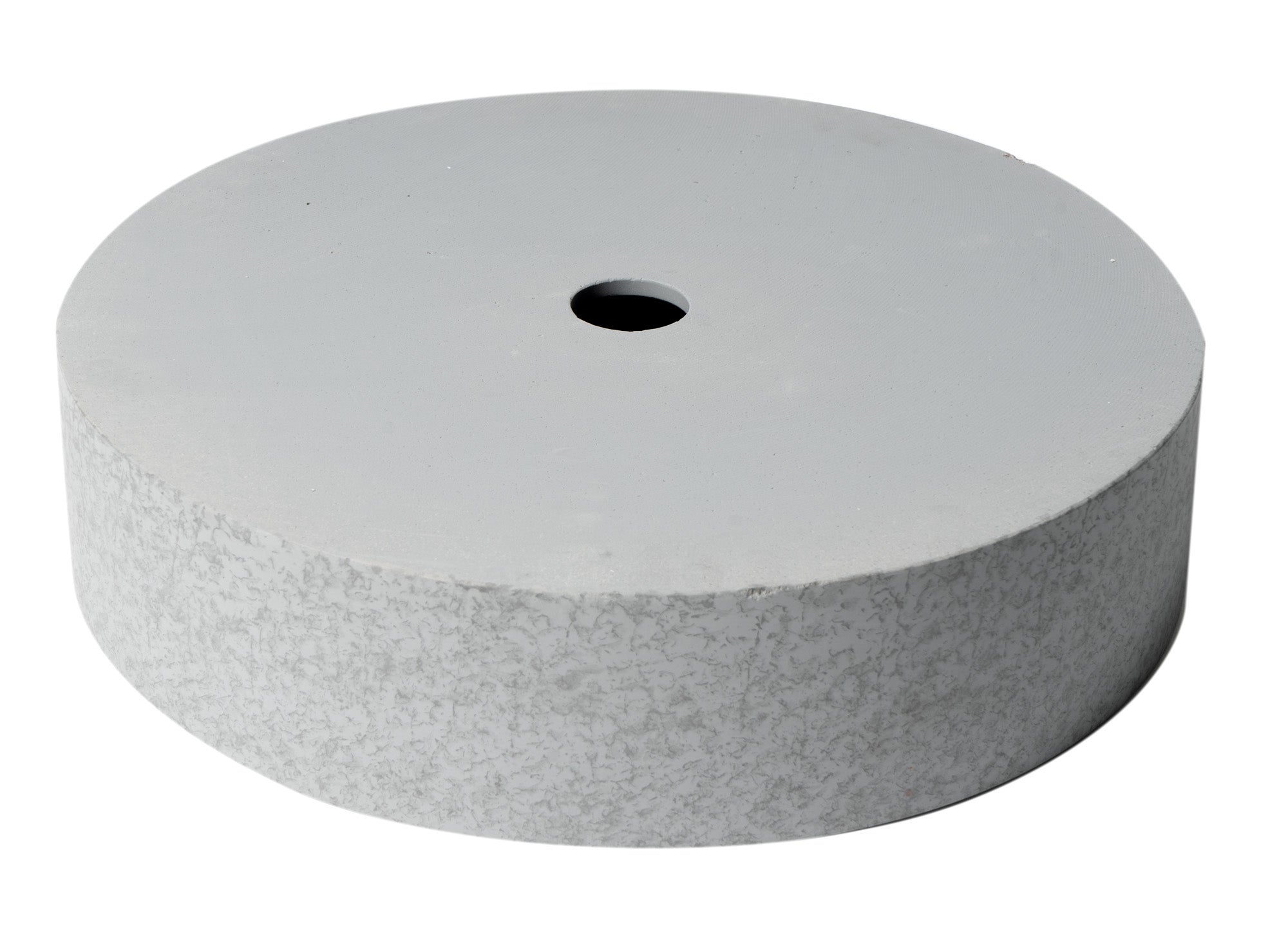 ALFI ABCO17R 17" Round Solid Concrete Gray Matte Above Mount Bathroom Sink