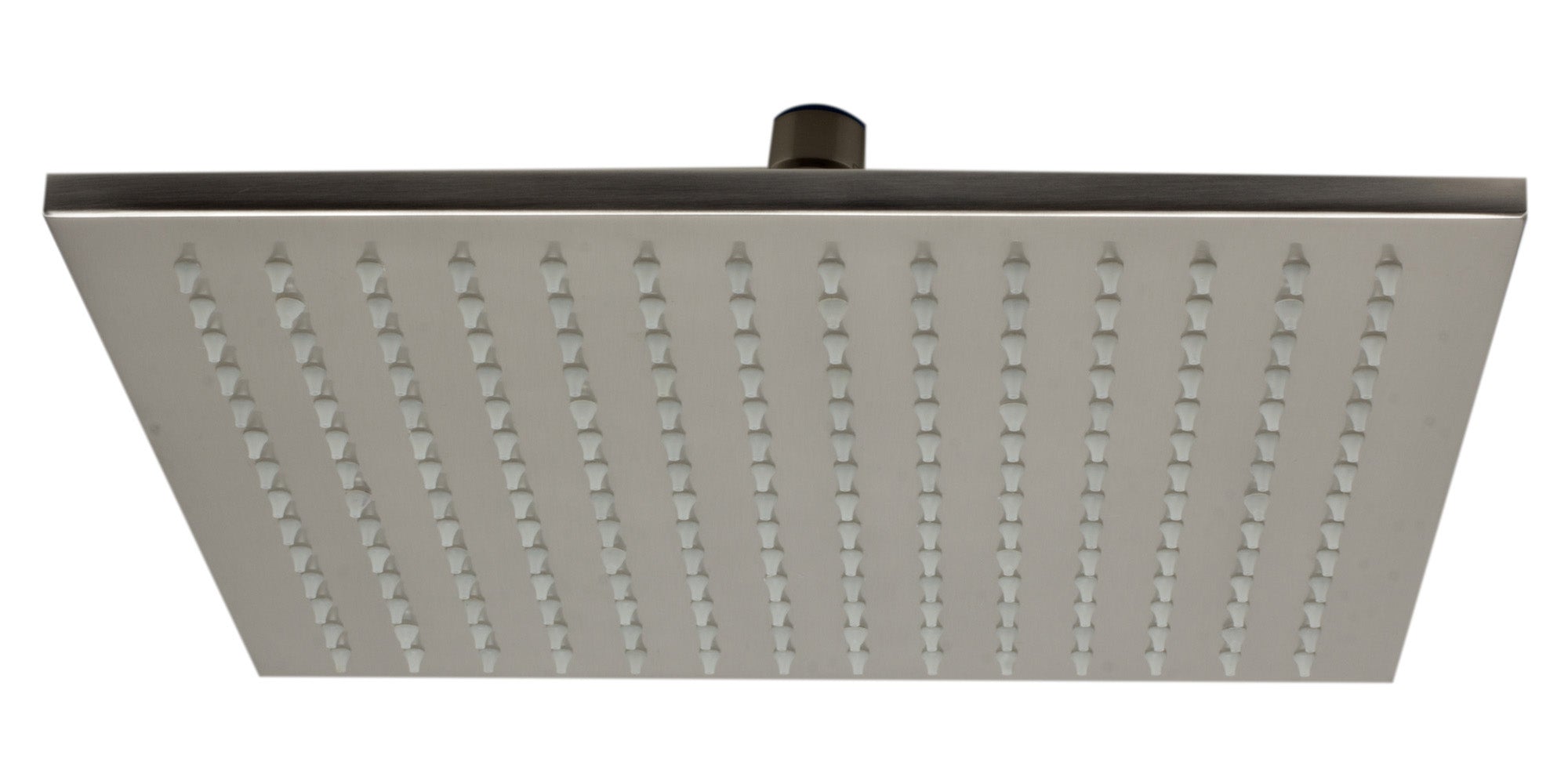 ALFI LED12S-BN Brushed Nickel 12" Square Multi Color LED Rain Shower Head