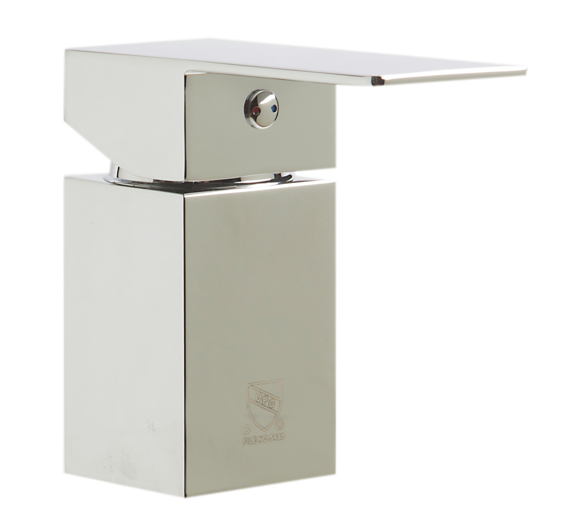 ALFI AB2322-PC Polished Chrome Deck Mounted Tub Filler and Square Hand Held Shower Head